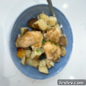 Recipe image for Garlic Butter Chicken Thighs with Potatoes