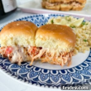 Finished Italian Chicken Sandwiches