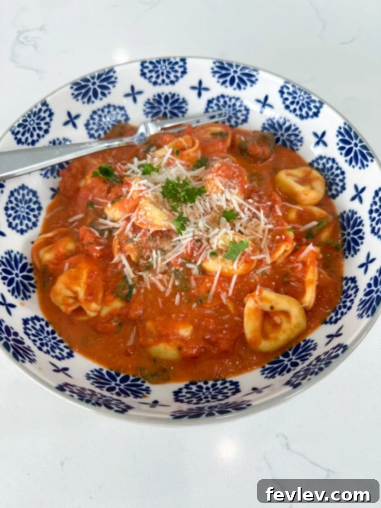 Fresh Ingredients for Skillet Tortellini