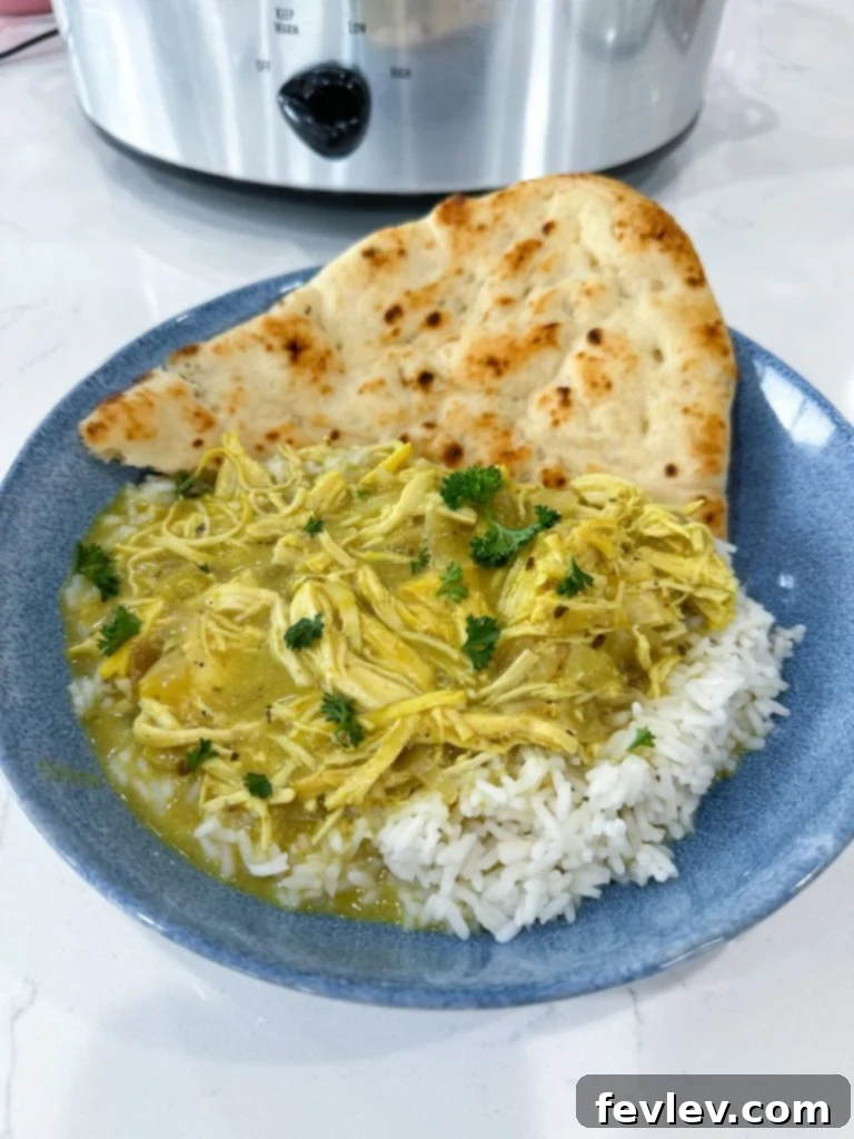 Slow Cooker Chicken Coconut Curry