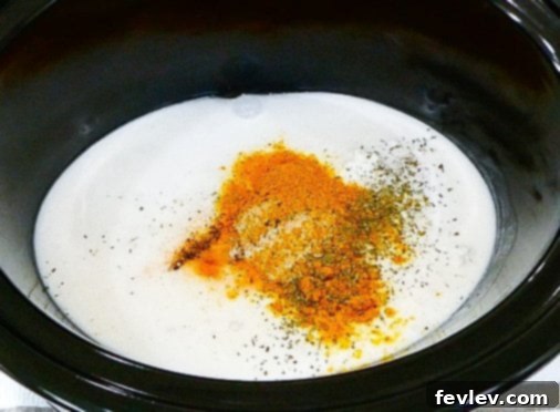 Ingredients for Slow Cooker Chicken Coconut Curry