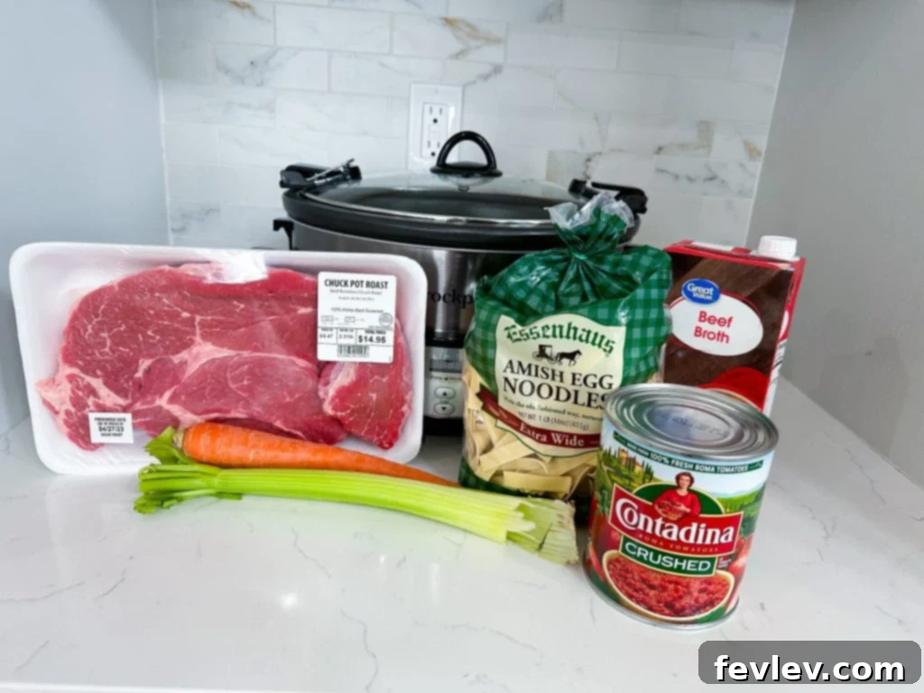 Hearty Slow Cooker Beef Ragu 2 slow cooker beef ragu with pasta