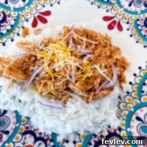 Delicious Slow Cooker Chipotle Chicken, smoky and spicy