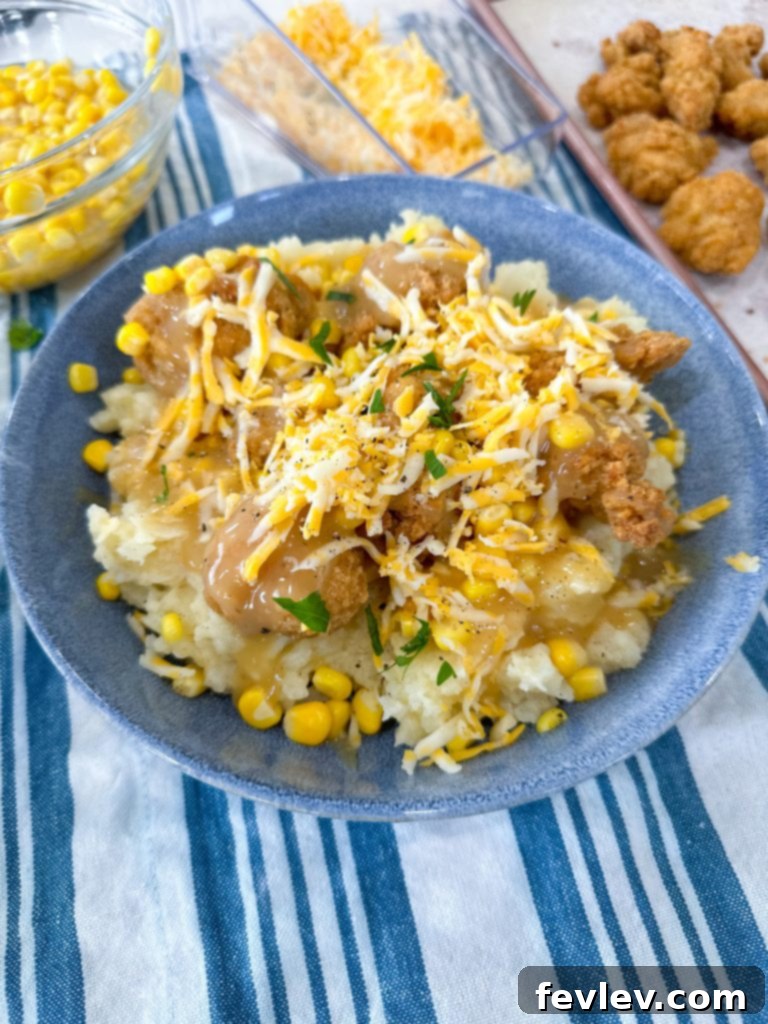 Finished Copycat KFC Famous Bowl