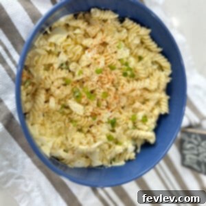 Delicious Deviled Egg Pasta Salad