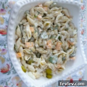 Dill Pickle Pasta Salad