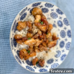Delicious Easy Teriyaki Chicken with rice and green onions