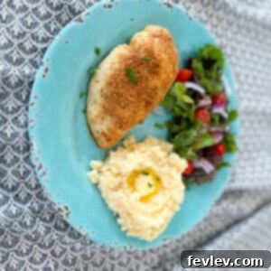 Crispy Italian Parmesan Chicken with a golden, herby crust