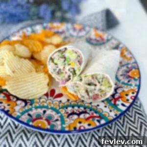 Delicious and healthy Tuna Vegetable Wraps, packed with fresh ingredients and perfect for a quick lunch or meal prep.