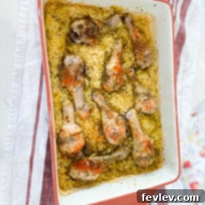 Delicious Seasoned Chicken and Rice Casserole, a perfect one-dish meal