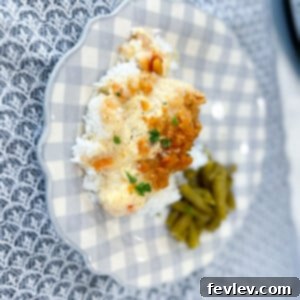 Delicious Crockpot Ritz Chicken in a slow cooker