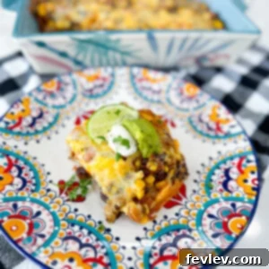 Delicious Enchilada Taco Casserole, a perfect blend of two Mexican-inspired favorites