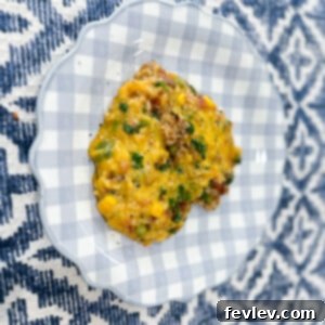 Delicious and healthy Turkey Rice Skillet garnished with fresh herbs, ready to serve.
