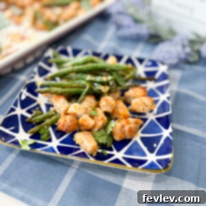 Delicious Sheet Pan Pork Chops and Green Beans, perfectly cooked for a quick dinner