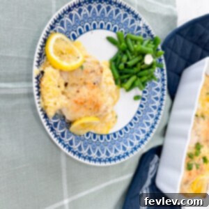 Delicious Parmesan Lemon Chicken and Rice, a creamy one-pan skillet dinner