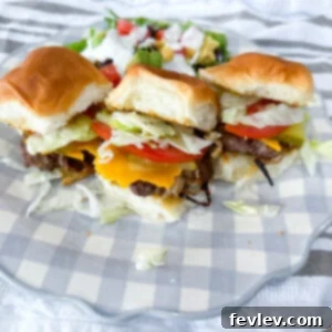 Delicious Hawaiian Roll Sliders ready to serve