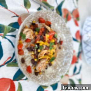 Slow Cooker Southwest Chicken Bowls