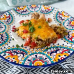 Stuffed Pepper Casserole, an easy weeknight meal