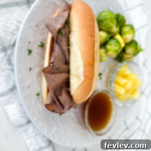 Delicious Easy French Dip Sandwiches with Au Jus