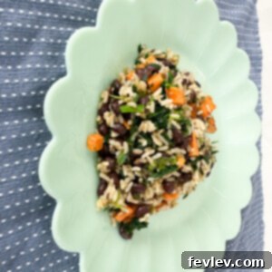Delicious Sweet Potato Black Bean Skillet, a vibrant and healthy one-pan meal with fresh ingredients