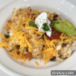 taco rice dinner