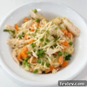 rotisserie chicken with orzo skillet