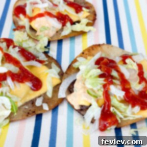Easy hamburger tacos