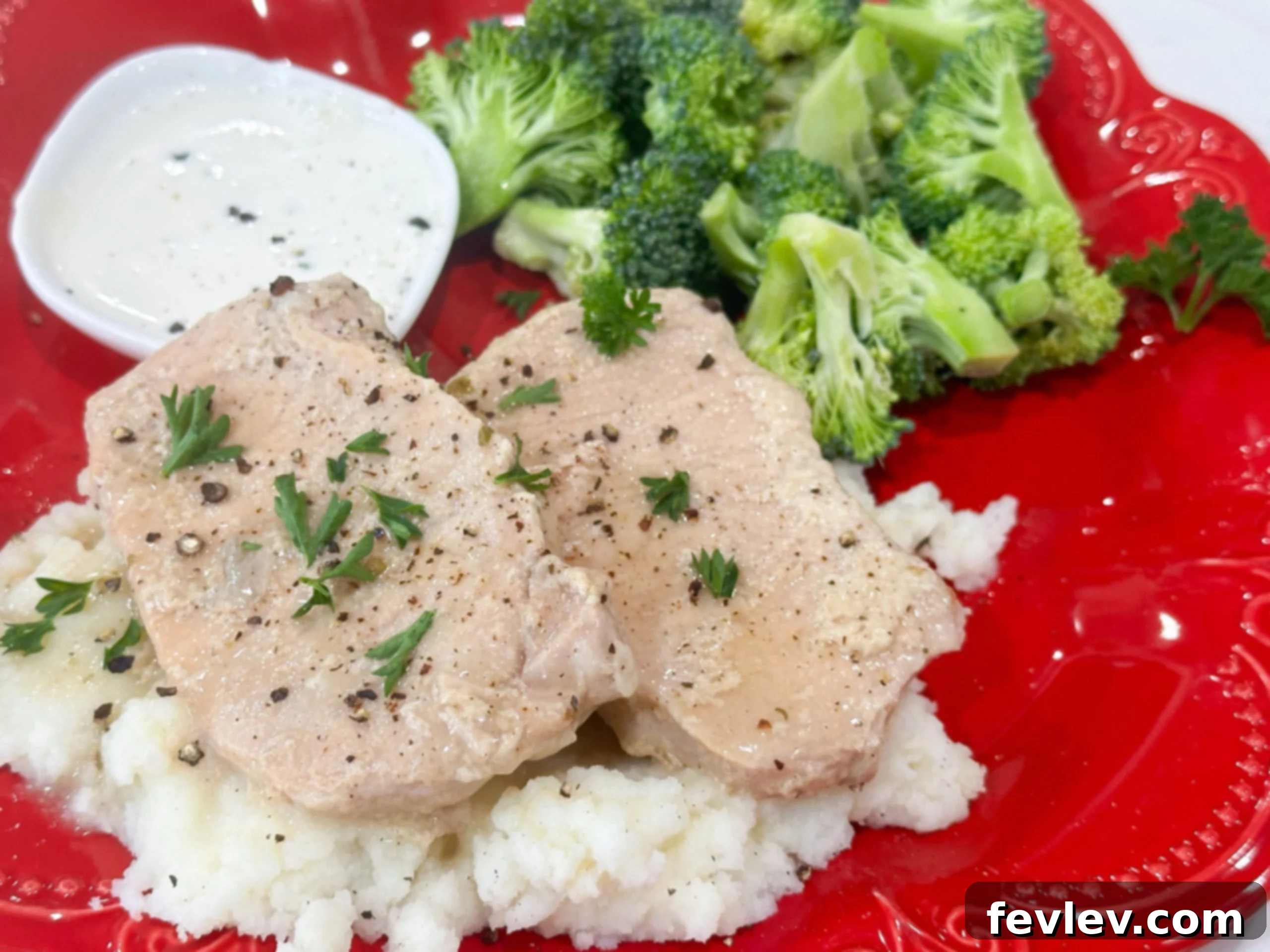 Tender Slow Cooker Pork Chops and Gravy