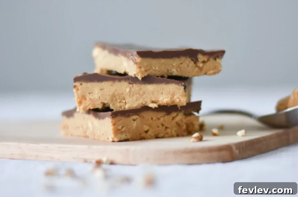 5 Fast and Flavorful Back-to-School Lunches 8 Decadent no-bake peanut butter bars with a chocolate ganache topping