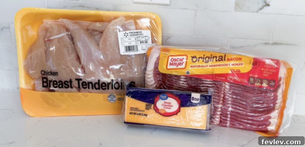 bacon wrapped chicken ingredients
