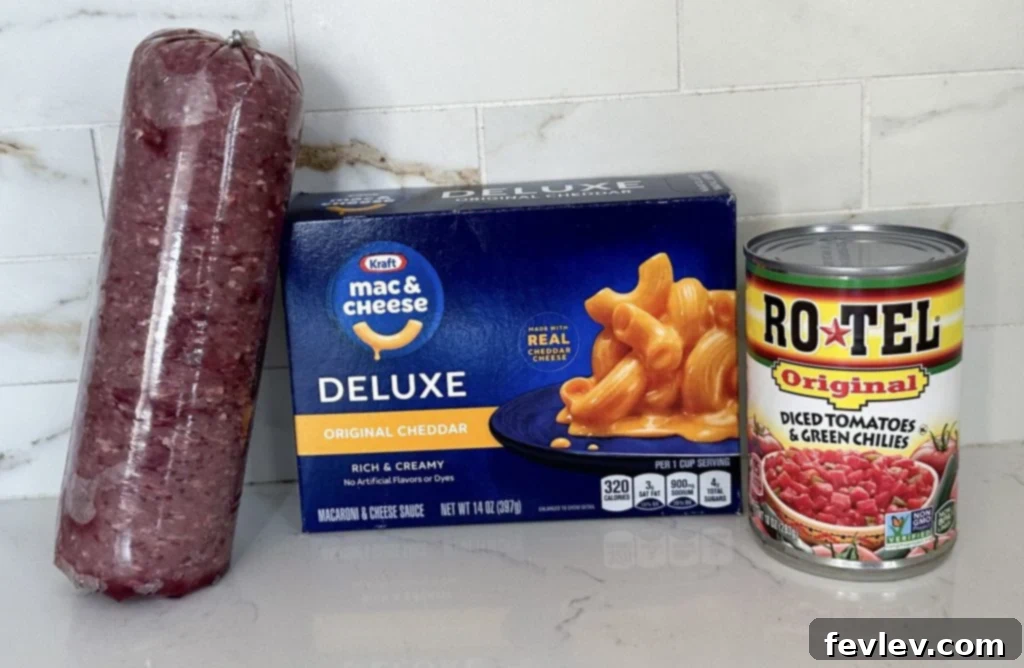 Quick and Easy Taco Mac 2 3 ingredient taco mac ingredients