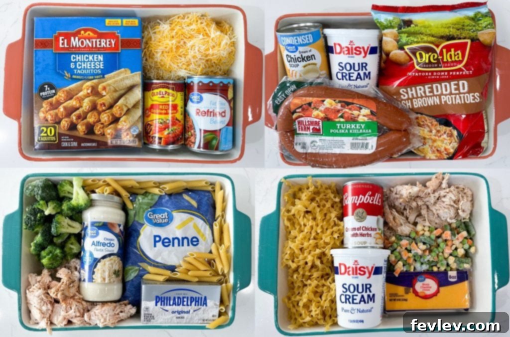 Effortless Dinners: 7 Super Quick & Easy Dump & Go Casseroles 2 easy dump and go casserole recipes