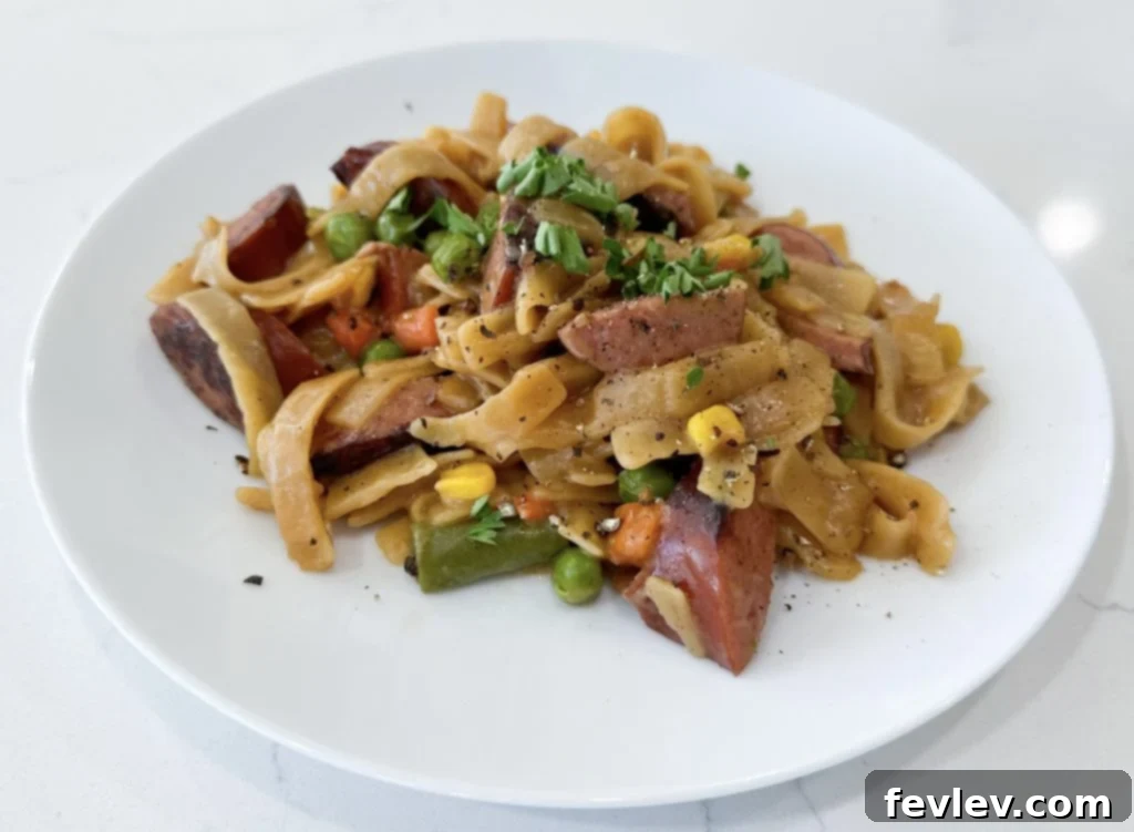 Thrive on $25: 7 Quick, Healthy Meals for Your Emergency Grocery Budget 4 Smoked Sausage Knorr - Fast Budget Meal
