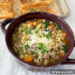 one-pot Italian sausage soup