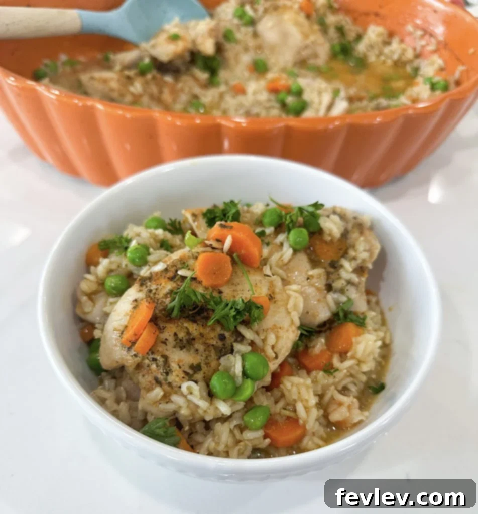 20 Easy 5 Ingredient Casseroles for Quick and Delicious Dinners 2 Comforting Chicken and Brown Rice Casserole with tender chicken and carrots