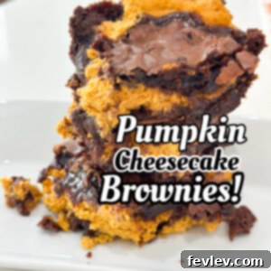 pumpkin brownies
