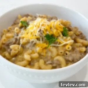 Homemade One Pot Hamburger Helper