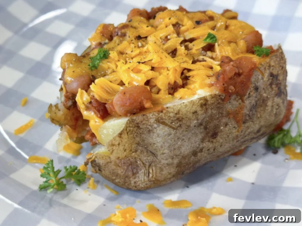 Smart & Simple Family Meals 4 Baked potato with easy chili recipe, a budget meal
