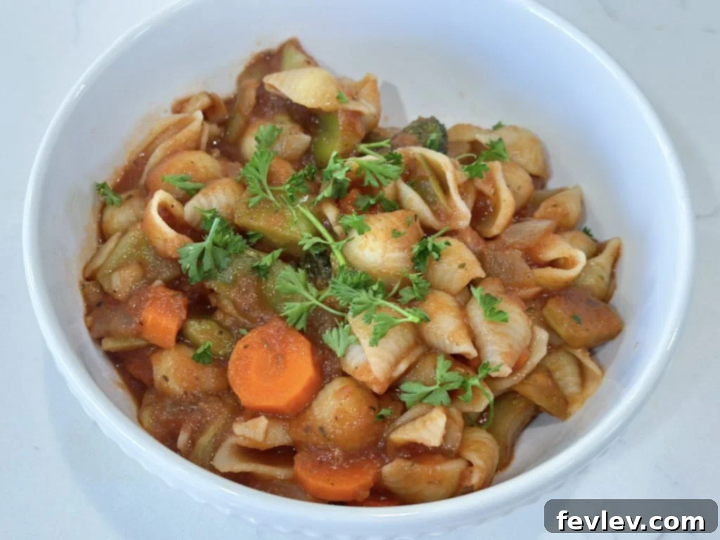Smart & Simple Family Meals 7 Quick pasta with veggies, an easy and affordable meal