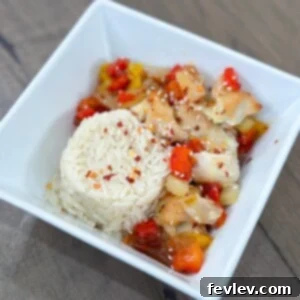 Easy Sheet Pan Hawaiian Chicken with pineapple and bell peppers