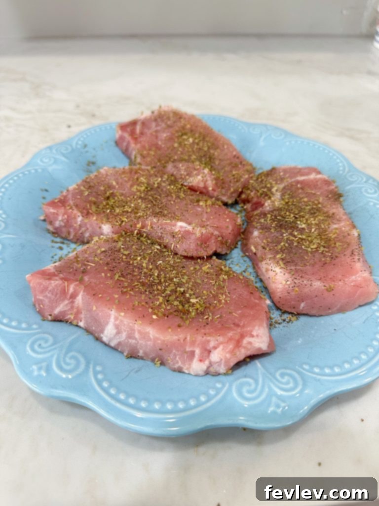 Effortless Pork Chops with Savory Gravy 3 Seasoning pork chops for Easy Pork Chops and Gravy