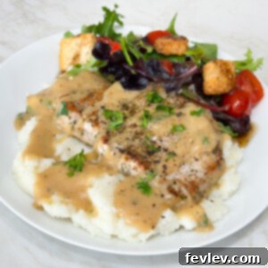 Easy Pork Chops and Gravy