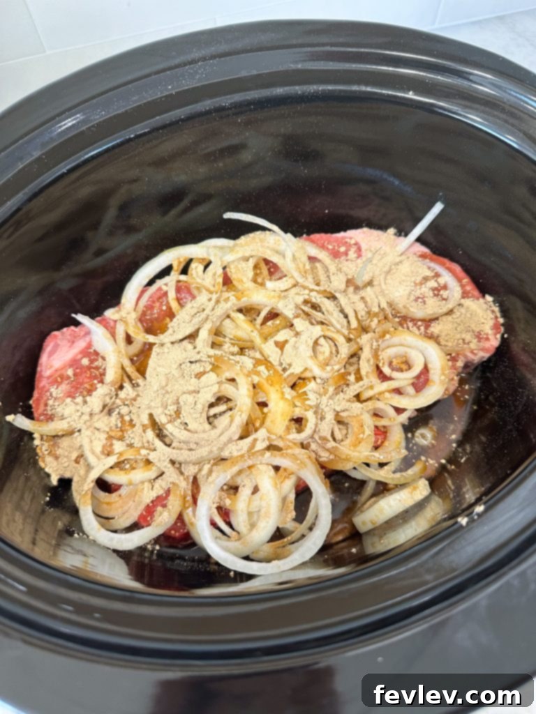 easy slow cooker french dip roast sandwiches