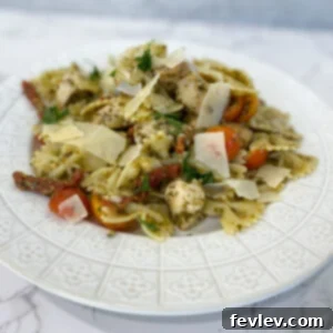 sun-dried tomato chicken pasta