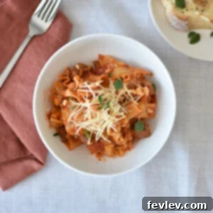easy one pot lasagna