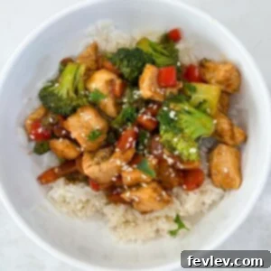 easy and flavorful chicken and vegetable stir fry