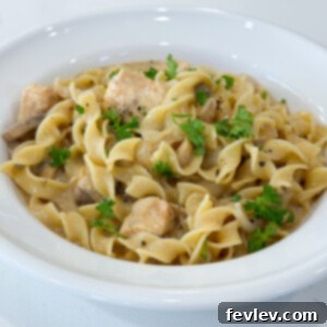 one pot chicken stroganoff