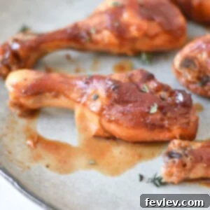 BBQ Slow Cooker Chicken Drumsticks