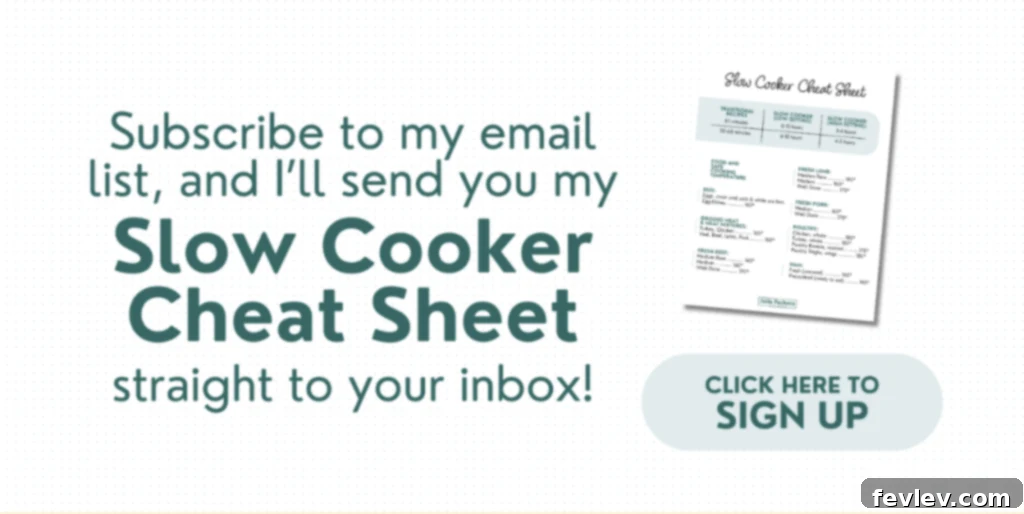 6 Genius Slow Cooker Chicken Meals for Effortless Evenings 9 Go to slow cooker informational sheet for tips and tricks