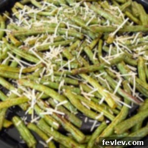 Sheet Pan Roasted Green Beans with Parmesan